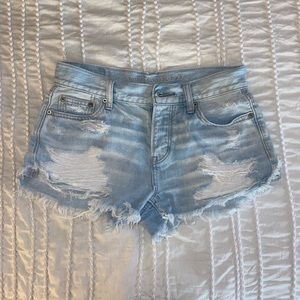 American Eagle Mid-Rise Jean Shorts
